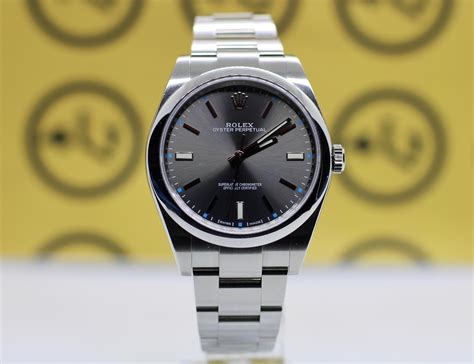 rolex oyster perpetual black 114300|rolex oyster perpetual dark rhodium.